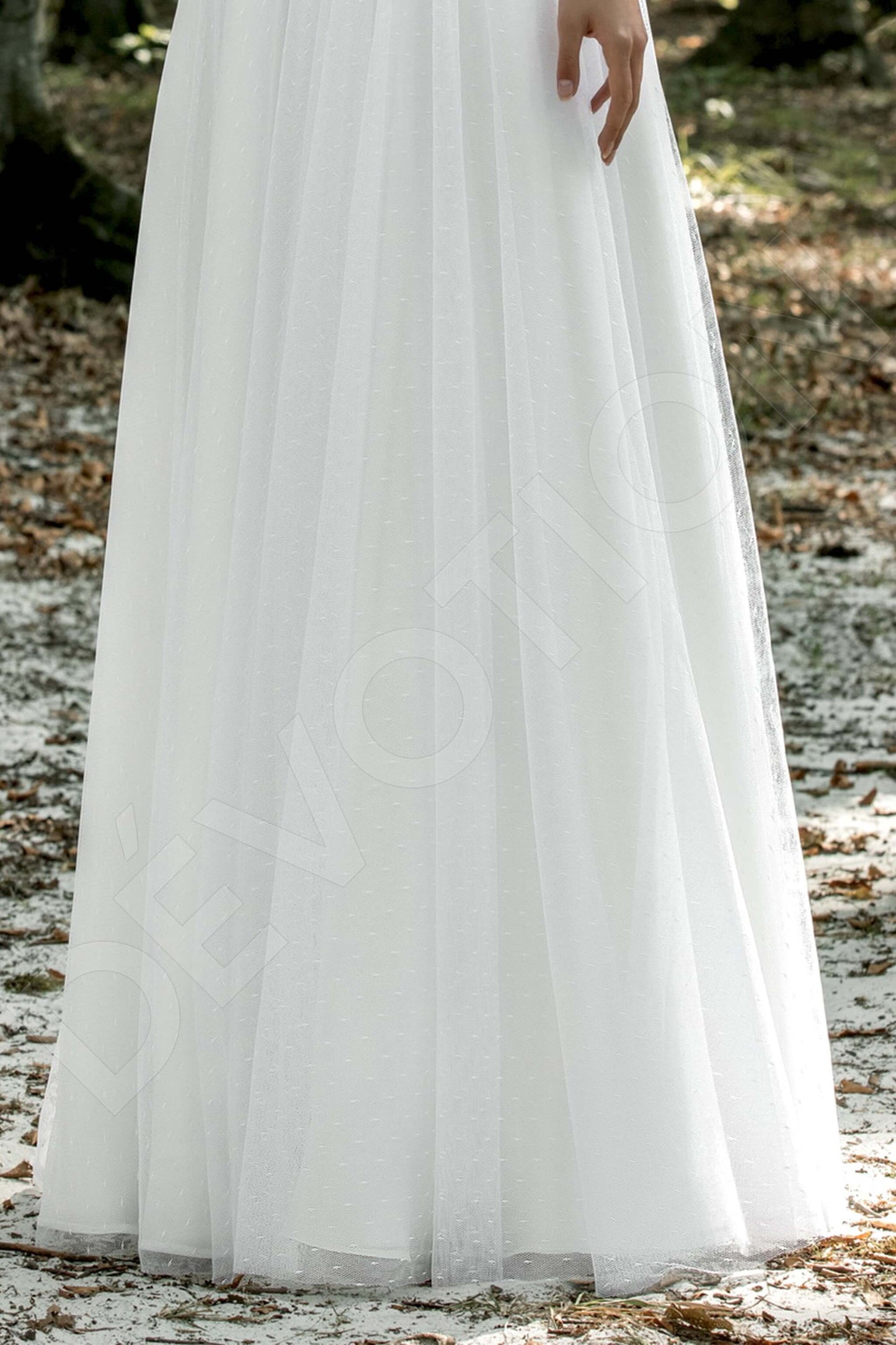 Kindra Open back A-line Sleeveless Wedding Dress 6