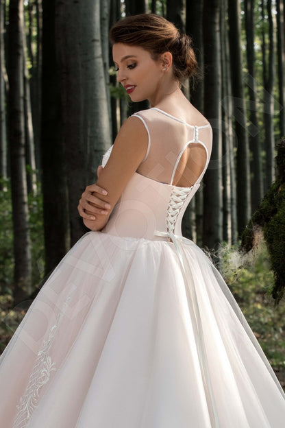 Blaze Open back Princess/Ball Gown Sleeveless Wedding Dress 4