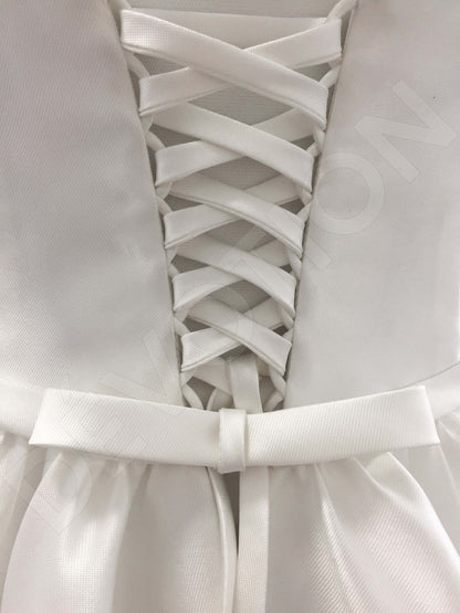 Charmina Open back A-line Straps Wedding Dress 10
