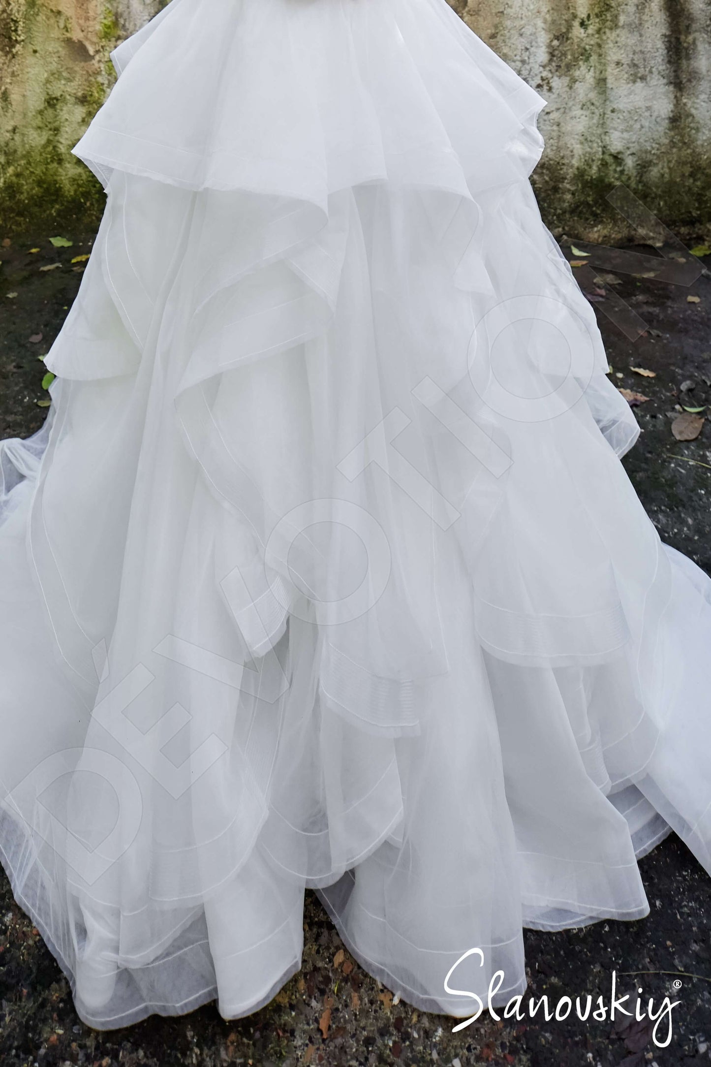 Asta Open back Princess/Ball Gown Sleeveless Wedding Dress 2