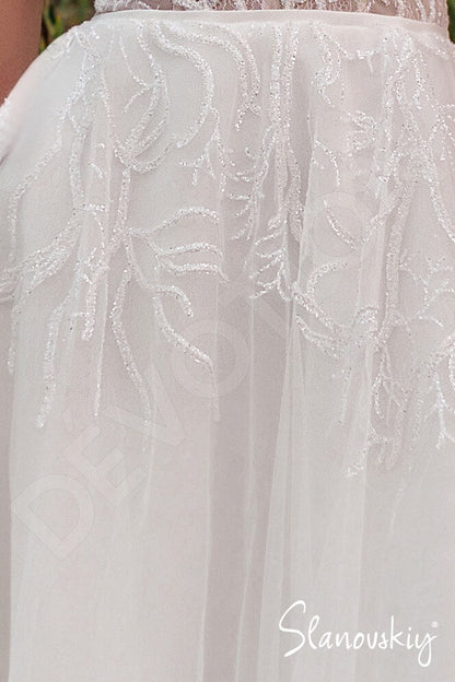 Adalee Open back A-line Sleeveless Wedding Dress 5