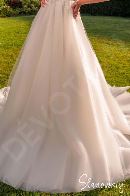 Adesina Open back A-line Sleeveless Wedding Dress 4