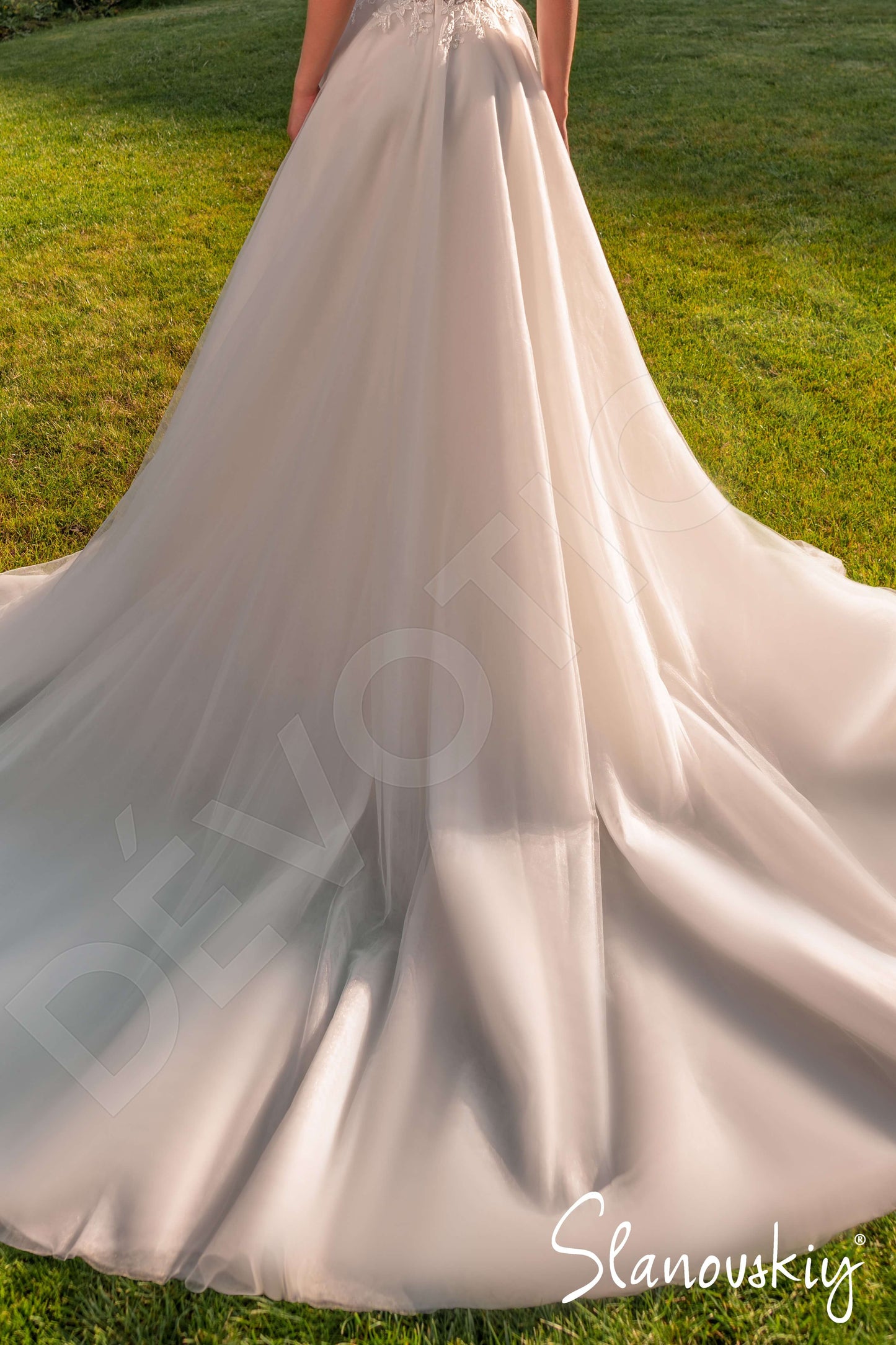 Adesina Open back A-line Sleeveless Wedding Dress 6
