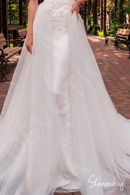 Aerolyn Open back A-line Sleeveless Wedding Dress 7