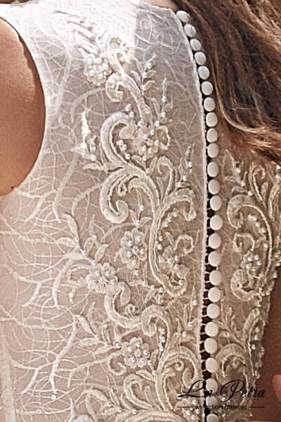 Helenya Full back A-line Sleeveless Wedding Dress 6