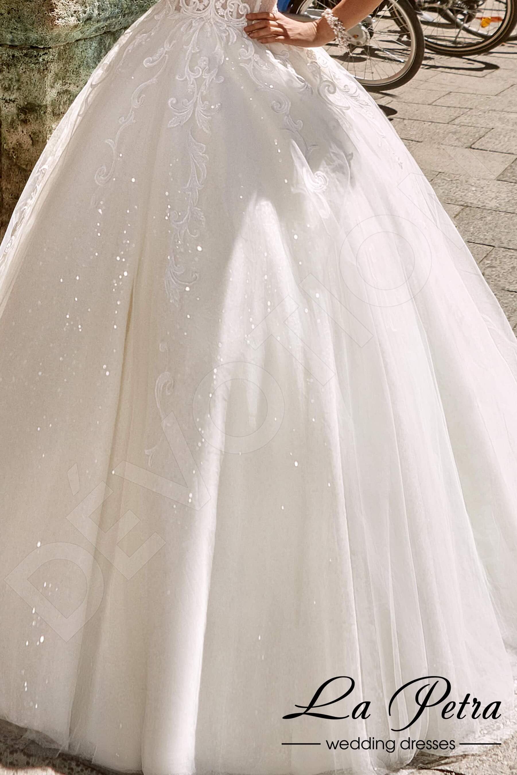 Juliette Princess/Ball Gown Sweetheart Milk Wedding dress