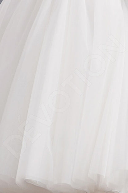 Frannie Open back A-line Sleeveless Wedding Dress 7