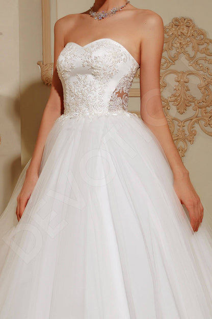 Nitana Open back Princess/Ball Gown Sleeveless Wedding Dress 2