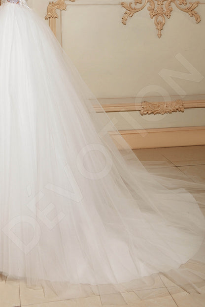 Nitana Open back Princess/Ball Gown Sleeveless Wedding Dress 7