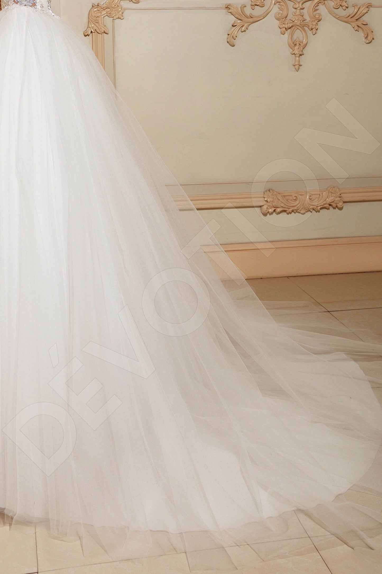 Nitana Open back Princess/Ball Gown Sleeveless Wedding Dress 7