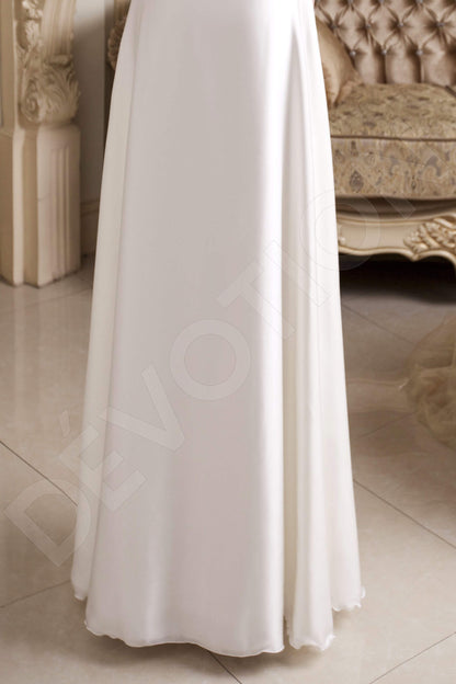 Gusta Criss cross back A-line Straps Wedding Dress 5