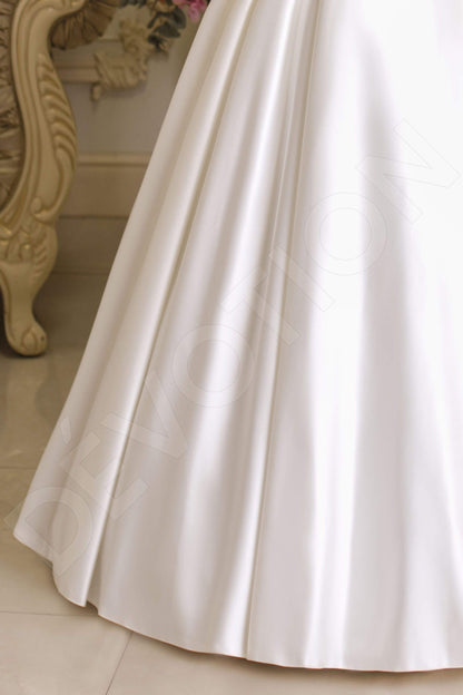 Trixie Full back Princess/Ball Gown Sleeveless Wedding Dress 4