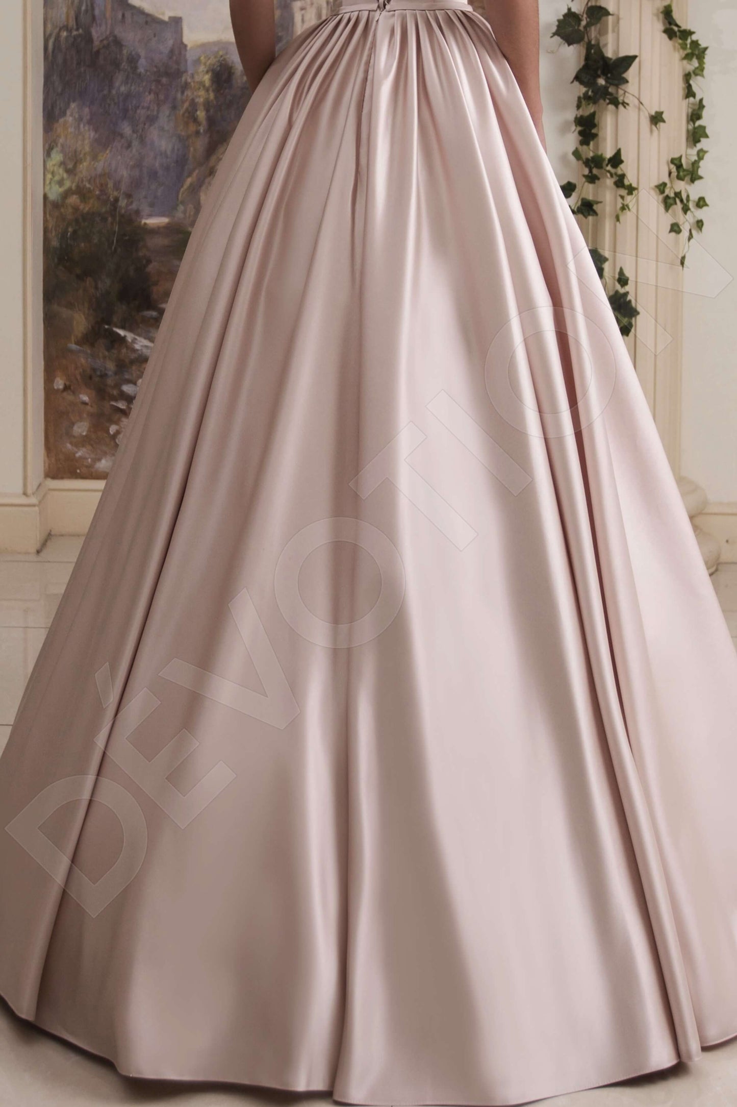 Vladania Open back A-line Straps Wedding Dress 7