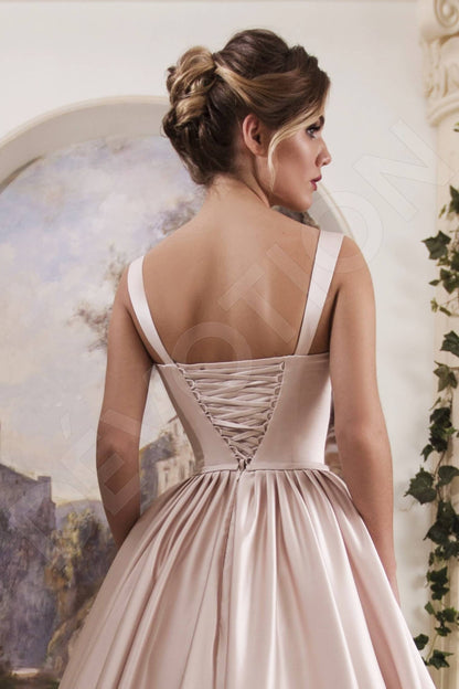 Vladania Open back A-line Straps Wedding Dress 6