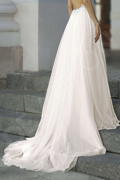 Avellana Open back A-line Sleeveless Wedding Dress 5