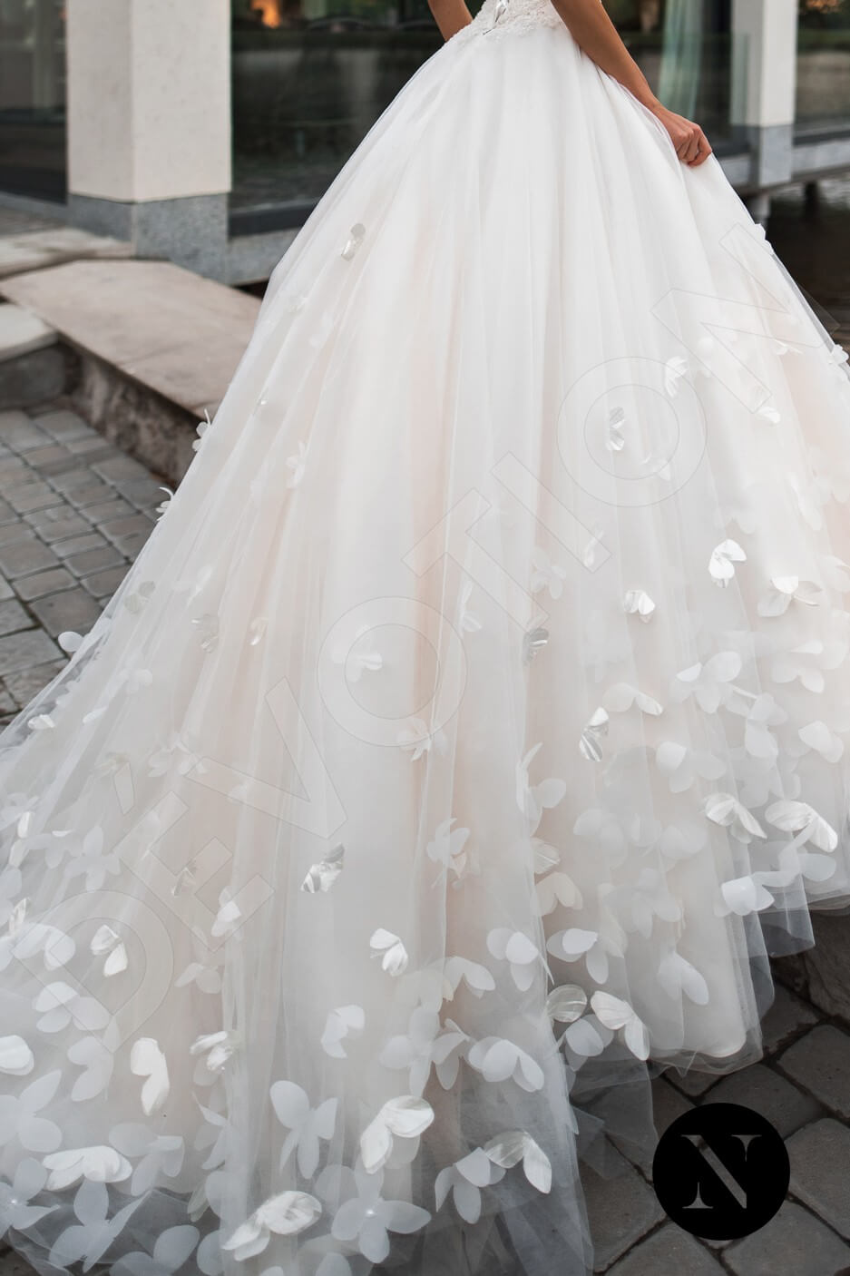 Esperanza Princess/Ball Gown Sweetheart Milk Nude Wedding dress