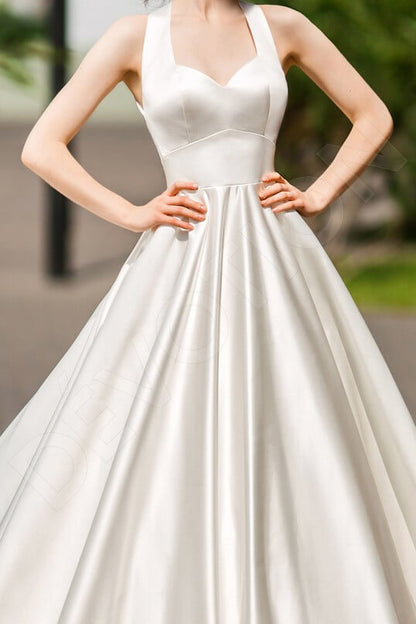 Alyndra Open back A-line Straps Wedding Dress 2