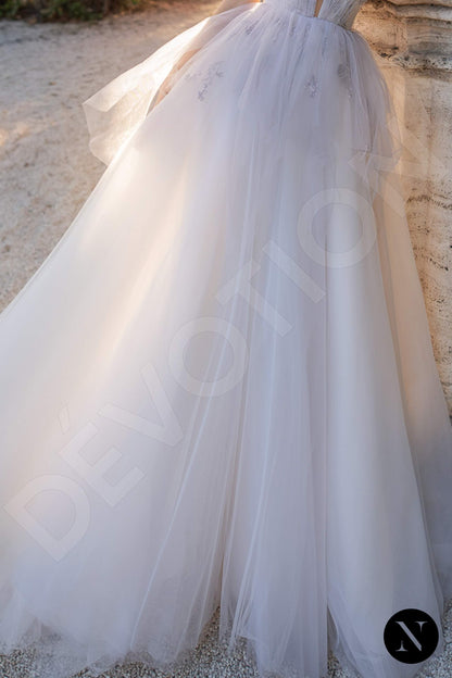 Bluebell Open back A-line Sleeveless Wedding Dress 7