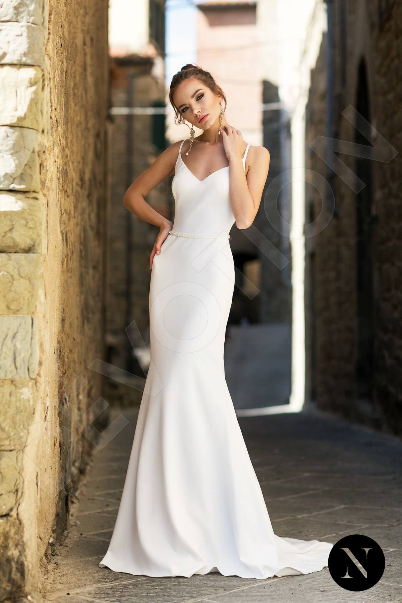 Briar Full back A-line Long sleeve Wedding Dress 5