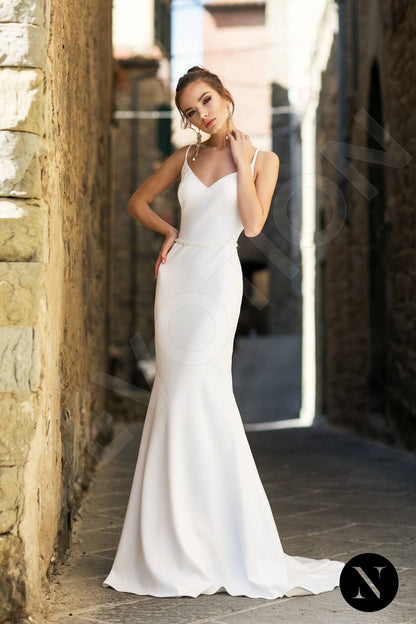Briar Full back A-line Long sleeve Wedding Dress 5