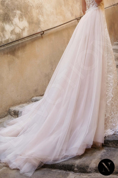 Chantelle Full back Sheath/Column Sleeveless Wedding Dress 7