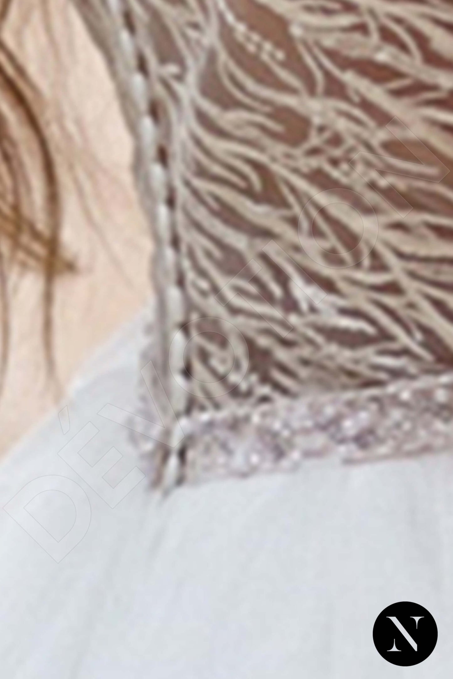Nermesia Full back Princess/Ball Gown Long sleeve Wedding Dress 5