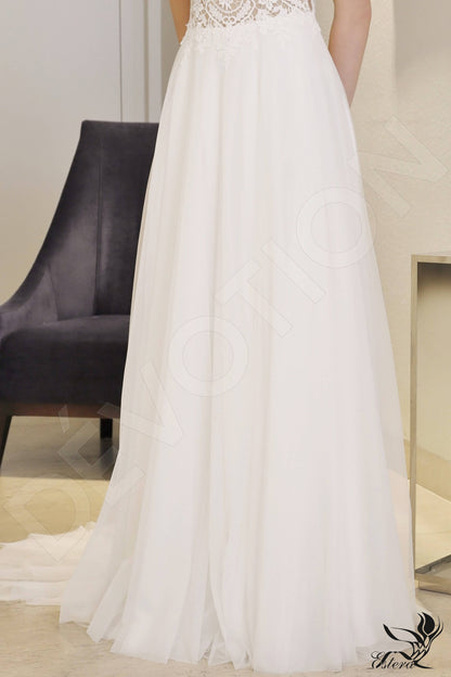 Patrizia Open back A-line Sleeveless Wedding Dress 3