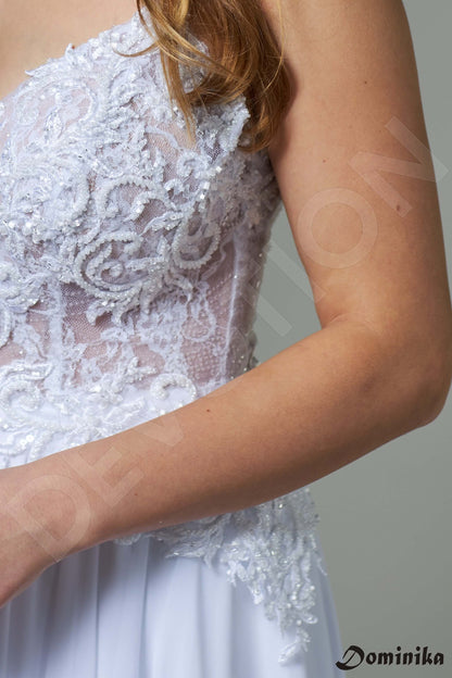 Bellerose Full back A-line Straps Wedding Dress 6
