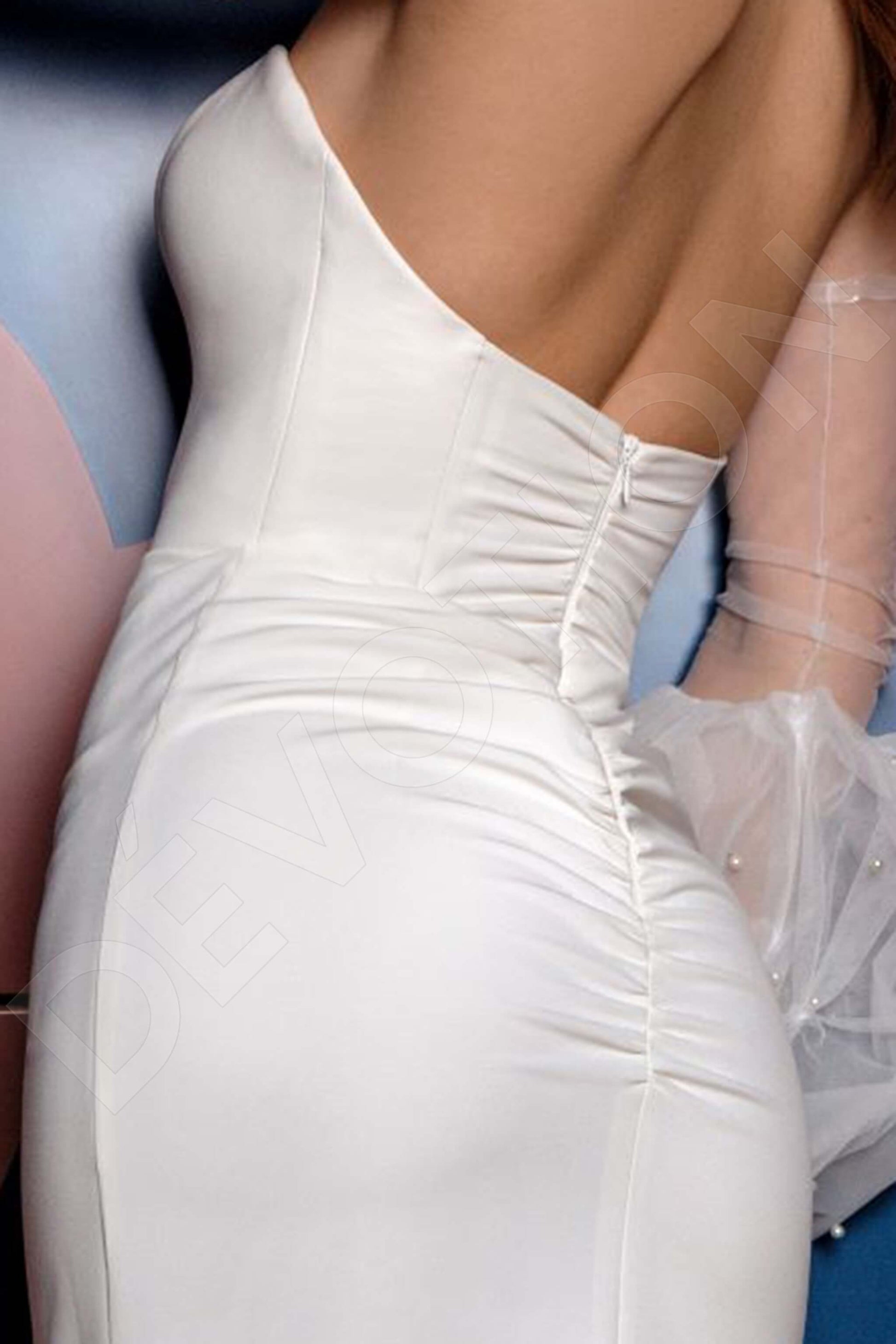 Betsi Sheath/Column Sweetheart Ivory Wedding dress