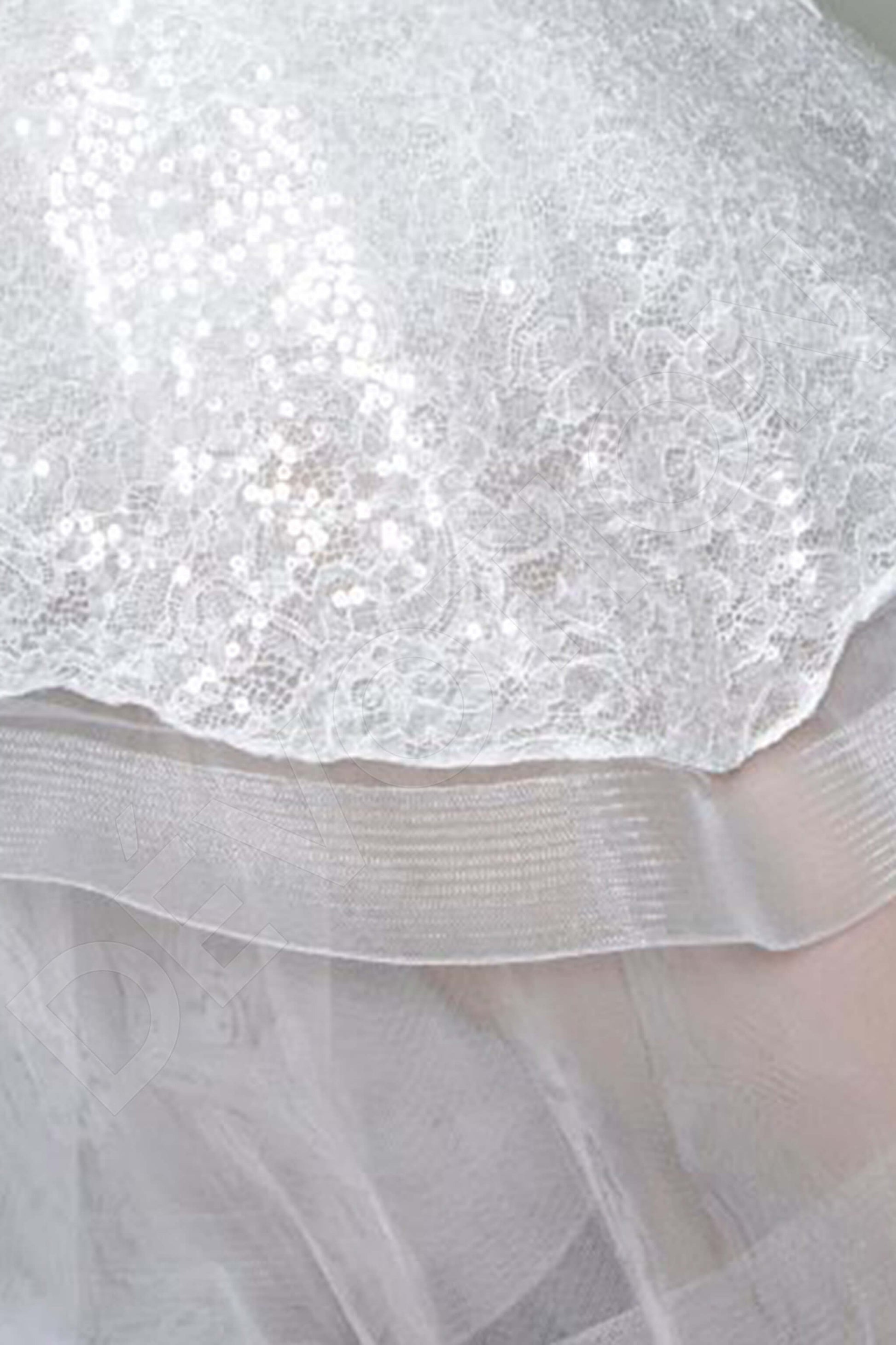 Fiorina A-line Illusion Ivory Wedding dress