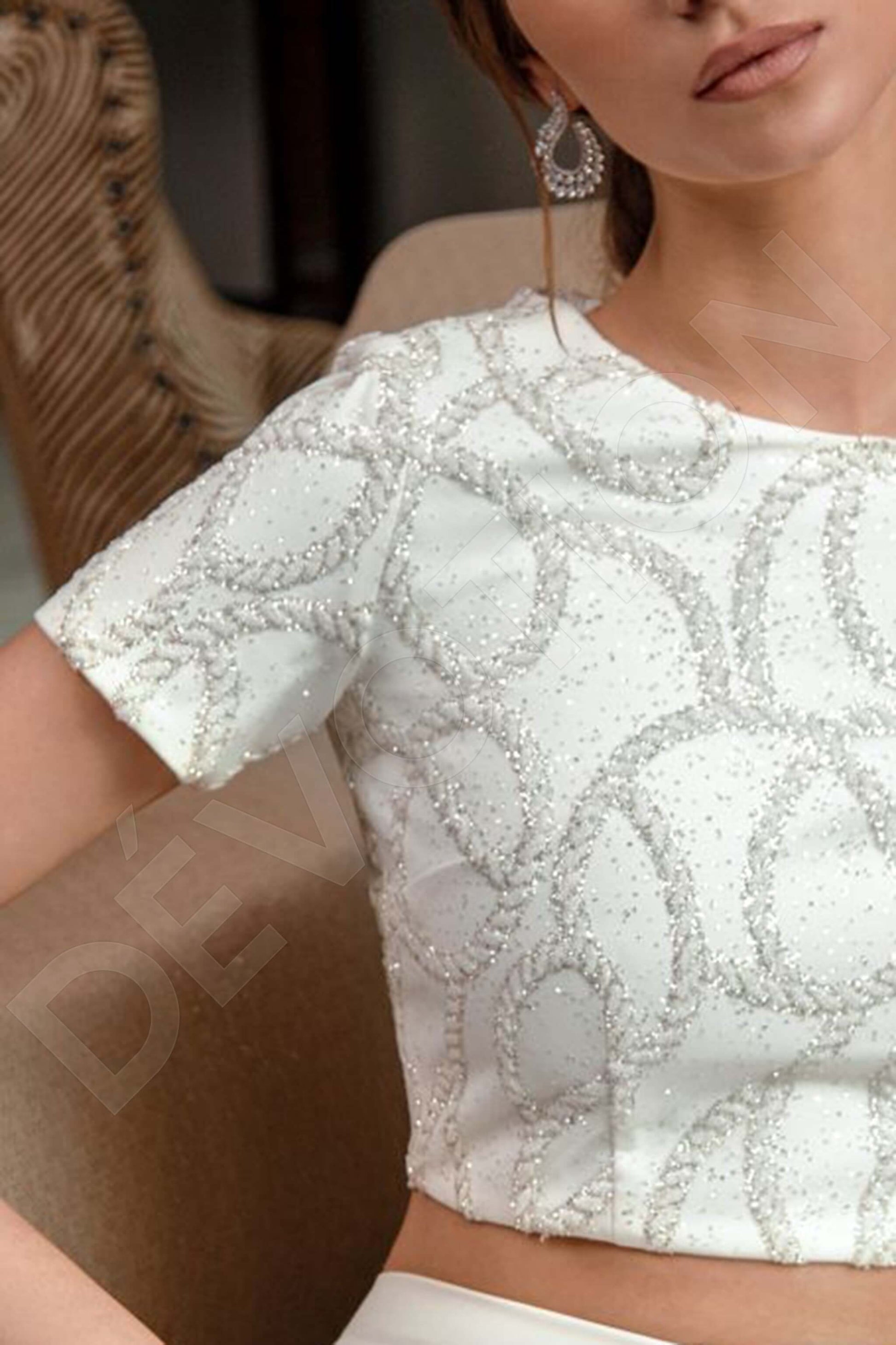 Kirria Pants Jewel Ivory Wedding dress
