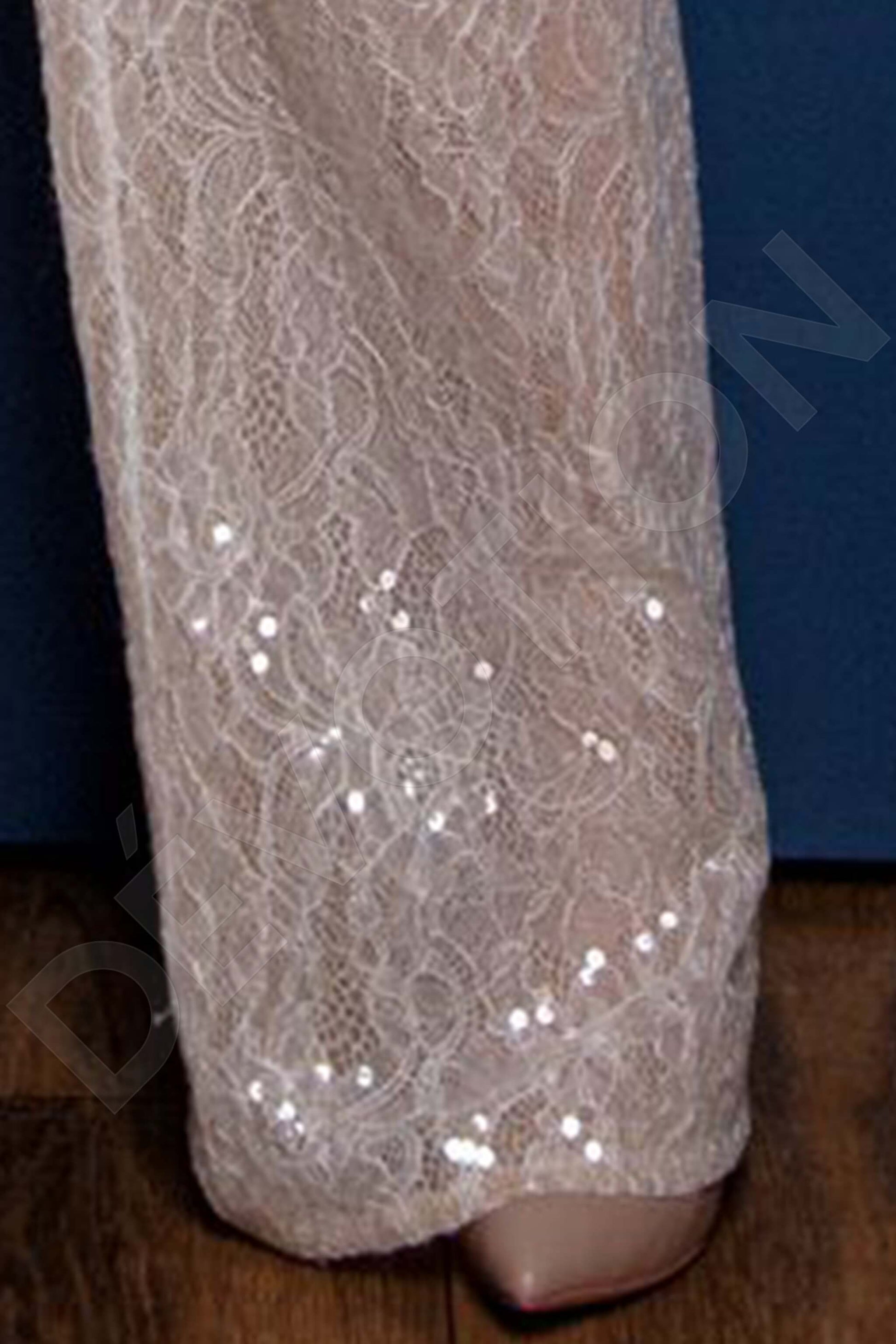 Marta Pants Jewel Cappuccino Ivory Wedding dress