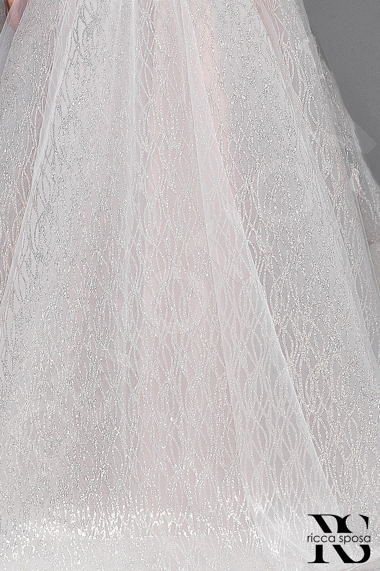 Elizia Open back A-line Sleeveless Wedding Dress 7