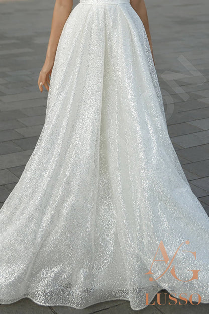 Libby Full back A-line Sleeveless Wedding Dress 6