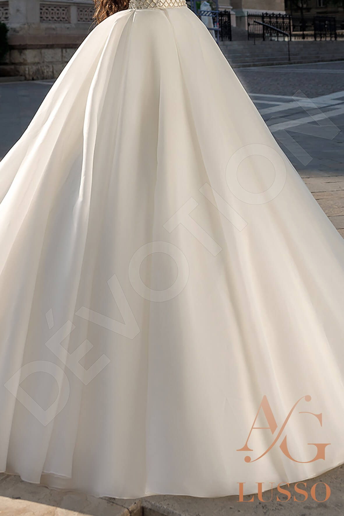 Marika Full back Princess/Ball Gown Sleeveless Wedding Dress 6
