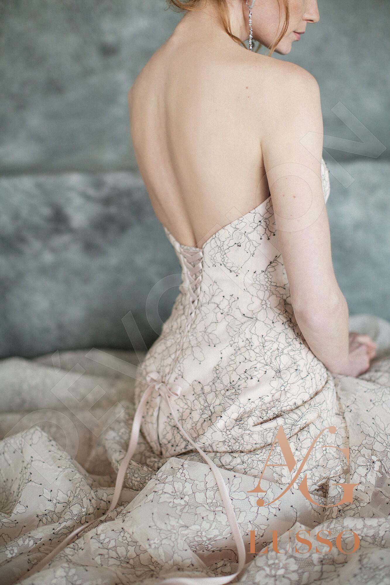 Nilly Full back A-line Long sleeve Wedding Dress 6