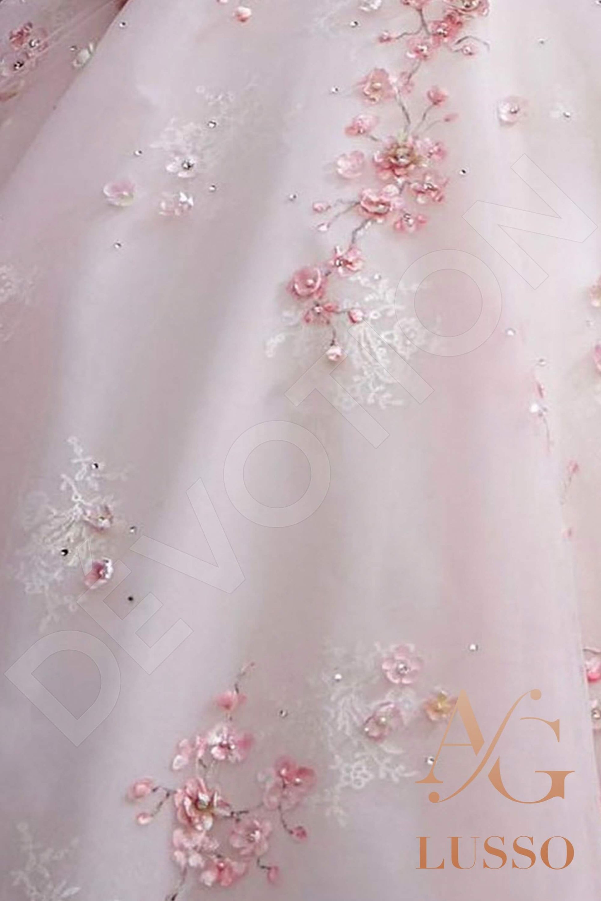 Sakura Princess/Ball Gown Sweetheart Lightpink Wedding dress