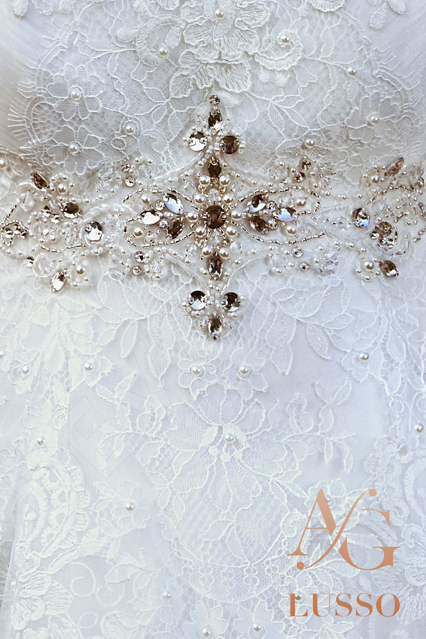Judith Strapless A-line Open back Wedding Dress 6