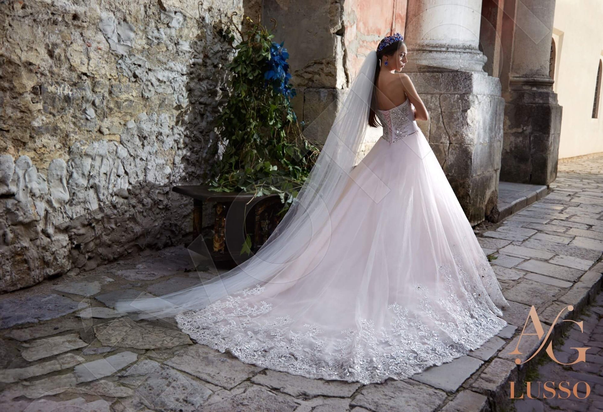 Rigarda A-line Sweetheart White Wedding dress
