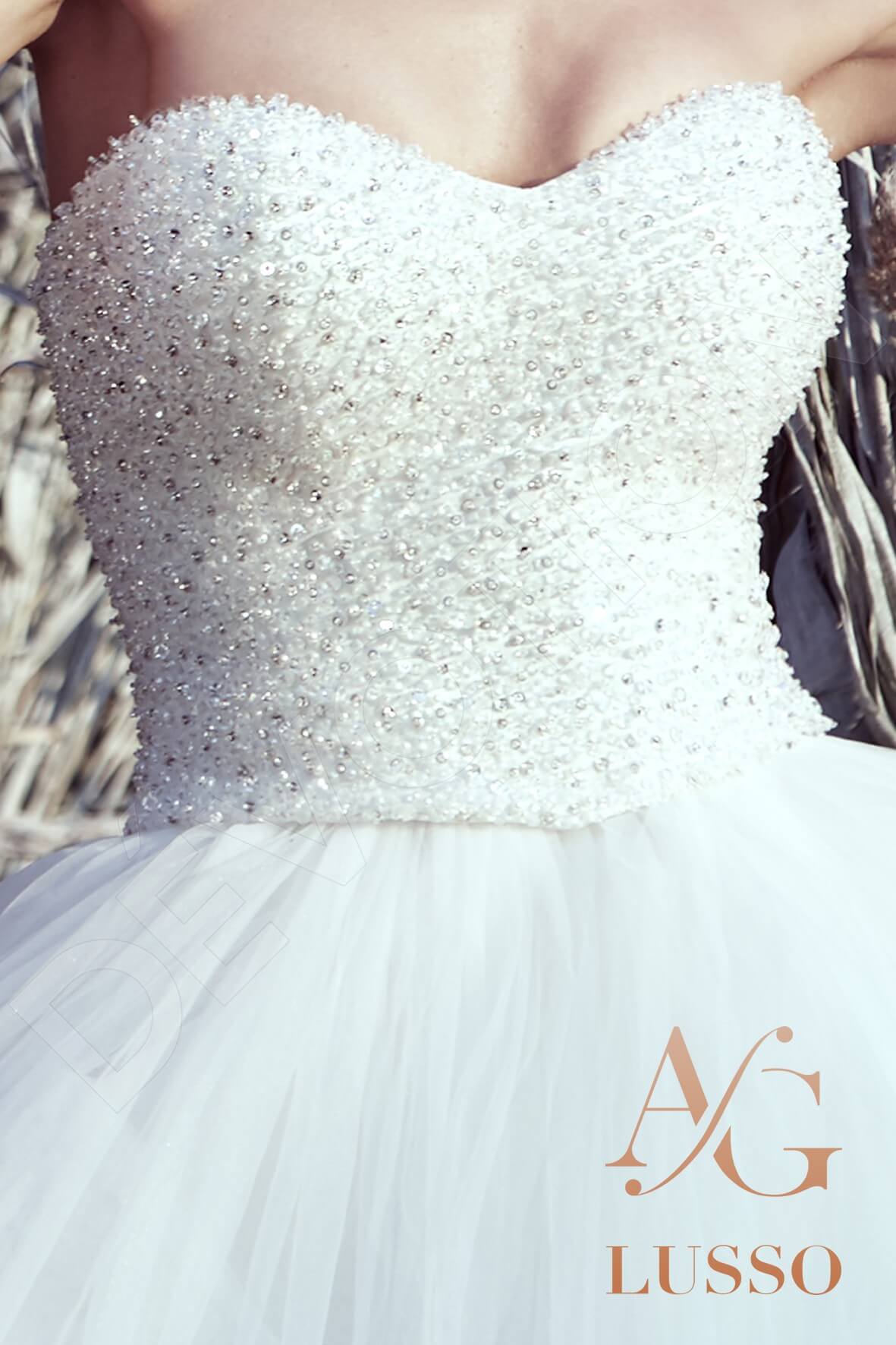 Teresia Princess/Ball Gown Sweetheart White Wedding dress