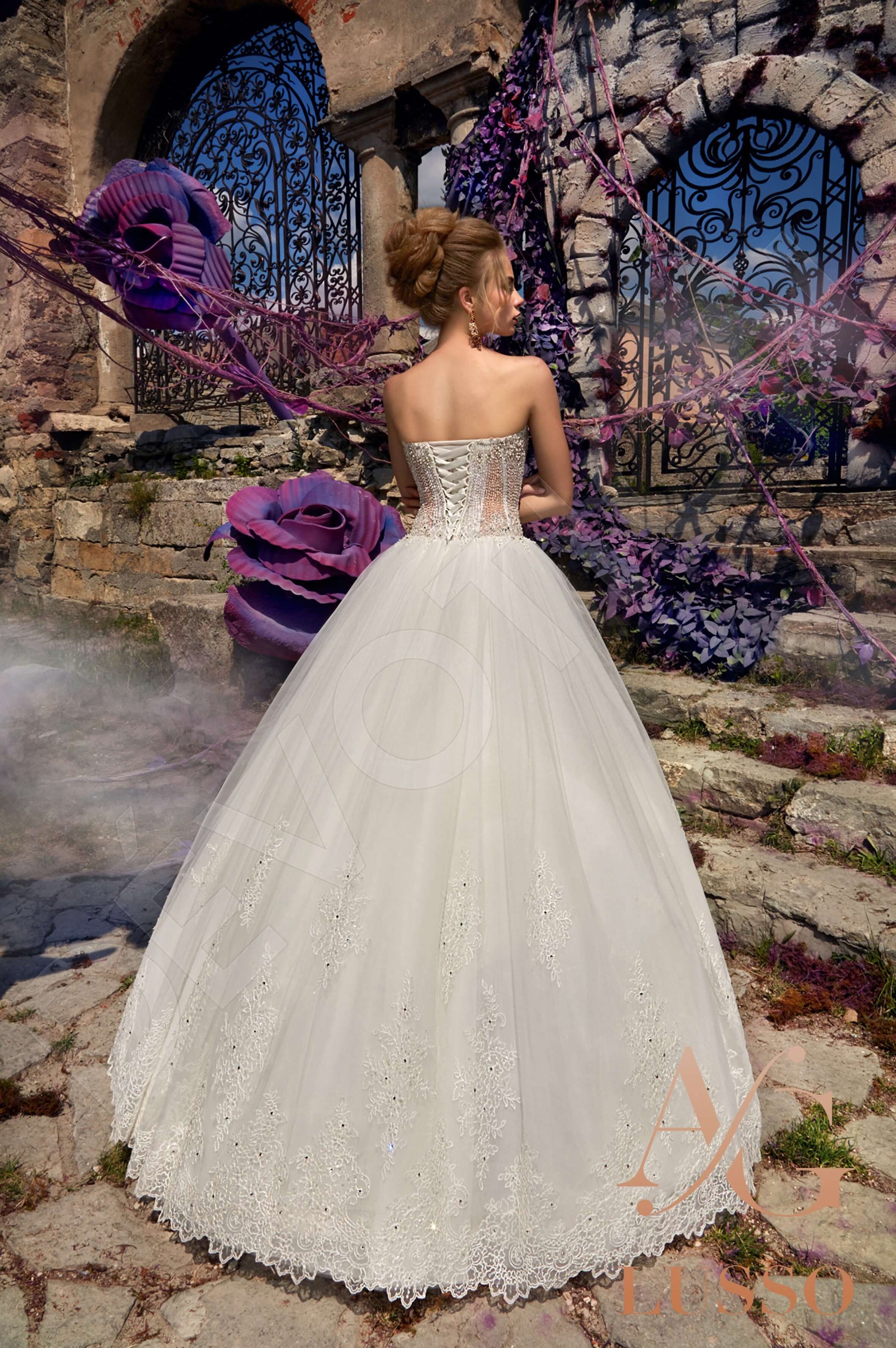 Hilda Princess/Ball Gown Sweetheart White Wedding dress