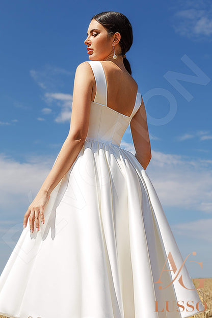 Gianna Open back A-line Sleeveless Wedding Dress 3