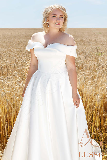 Dakotah Open back A-line Sleeveless Wedding Dress 5