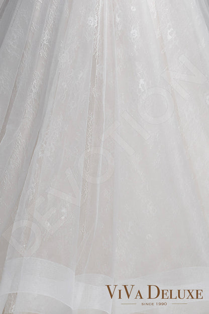 Silvi Full back A-line Sleeveless Wedding Dress 6