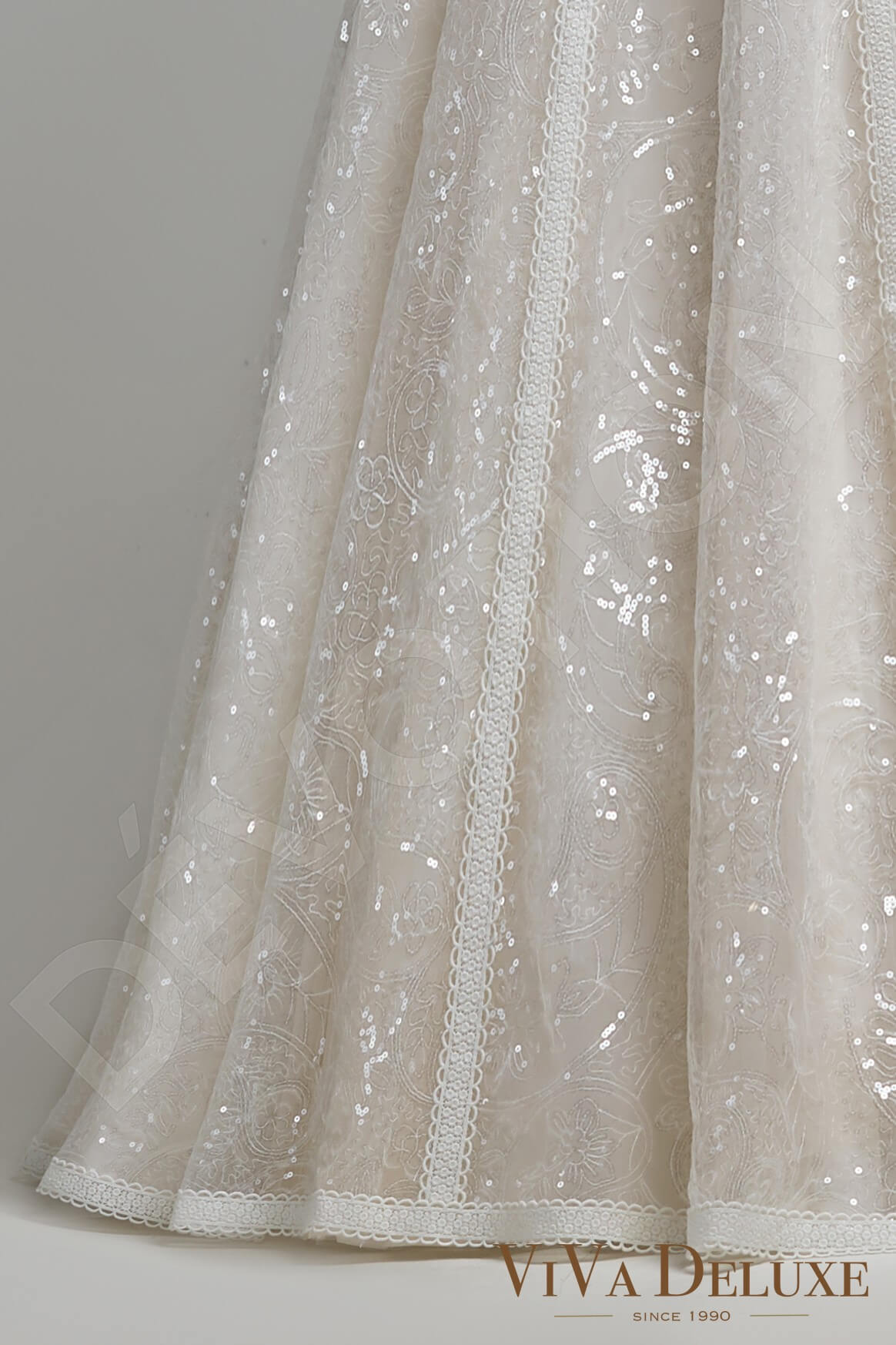 Nikoletina Open back A-line Sleeveless Wedding Dress 6