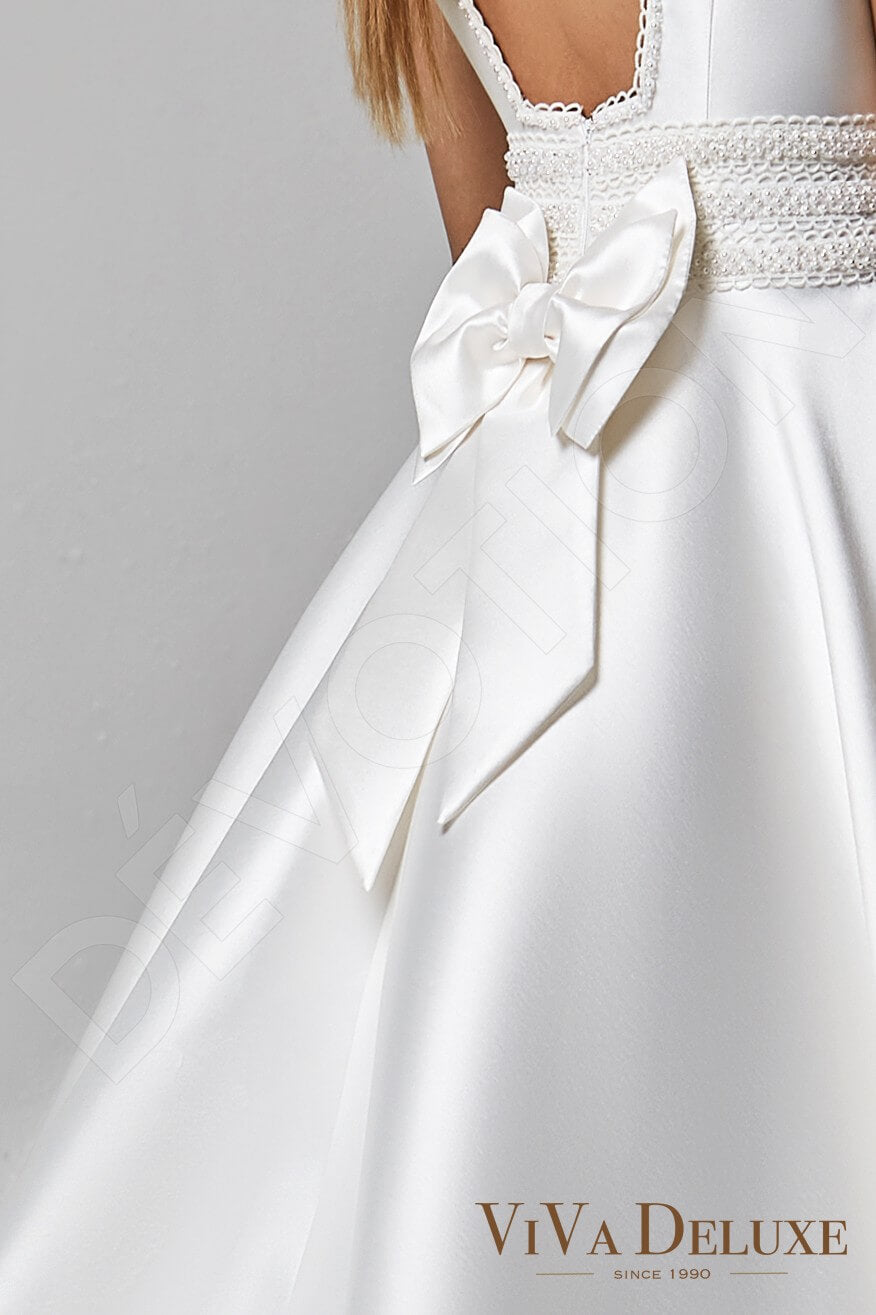 Liora Open back Princess/Ball Gown Sleeveless Wedding Dress 5