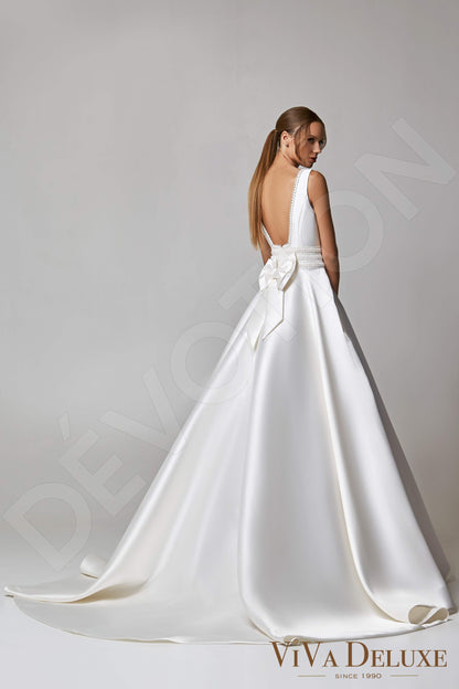 Liora Open back Princess/Ball Gown Sleeveless Wedding Dress 7