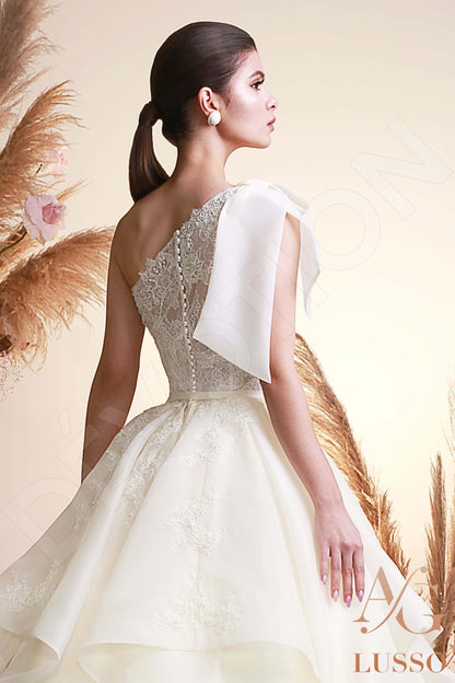 Safia Open back Princess/Ball Gown Sleeveless Wedding Dress 3