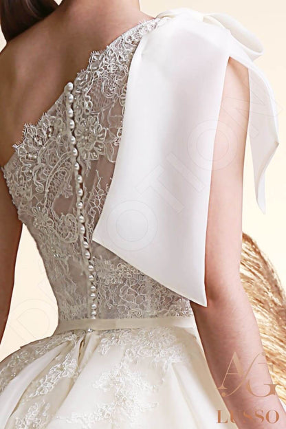 Safia Open back Princess/Ball Gown Sleeveless Wedding Dress 5