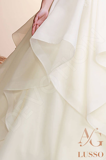 Safia Open back Princess/Ball Gown Sleeveless Wedding Dress 6